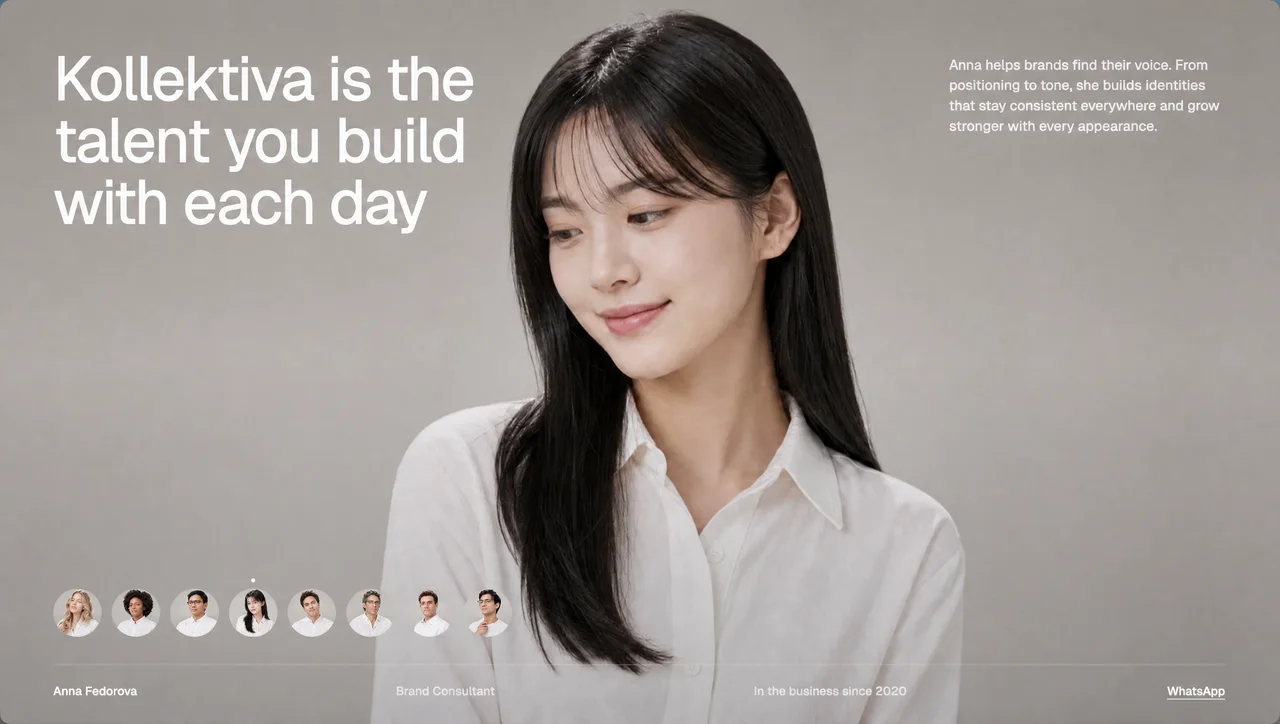 人才创意社区 效果预览