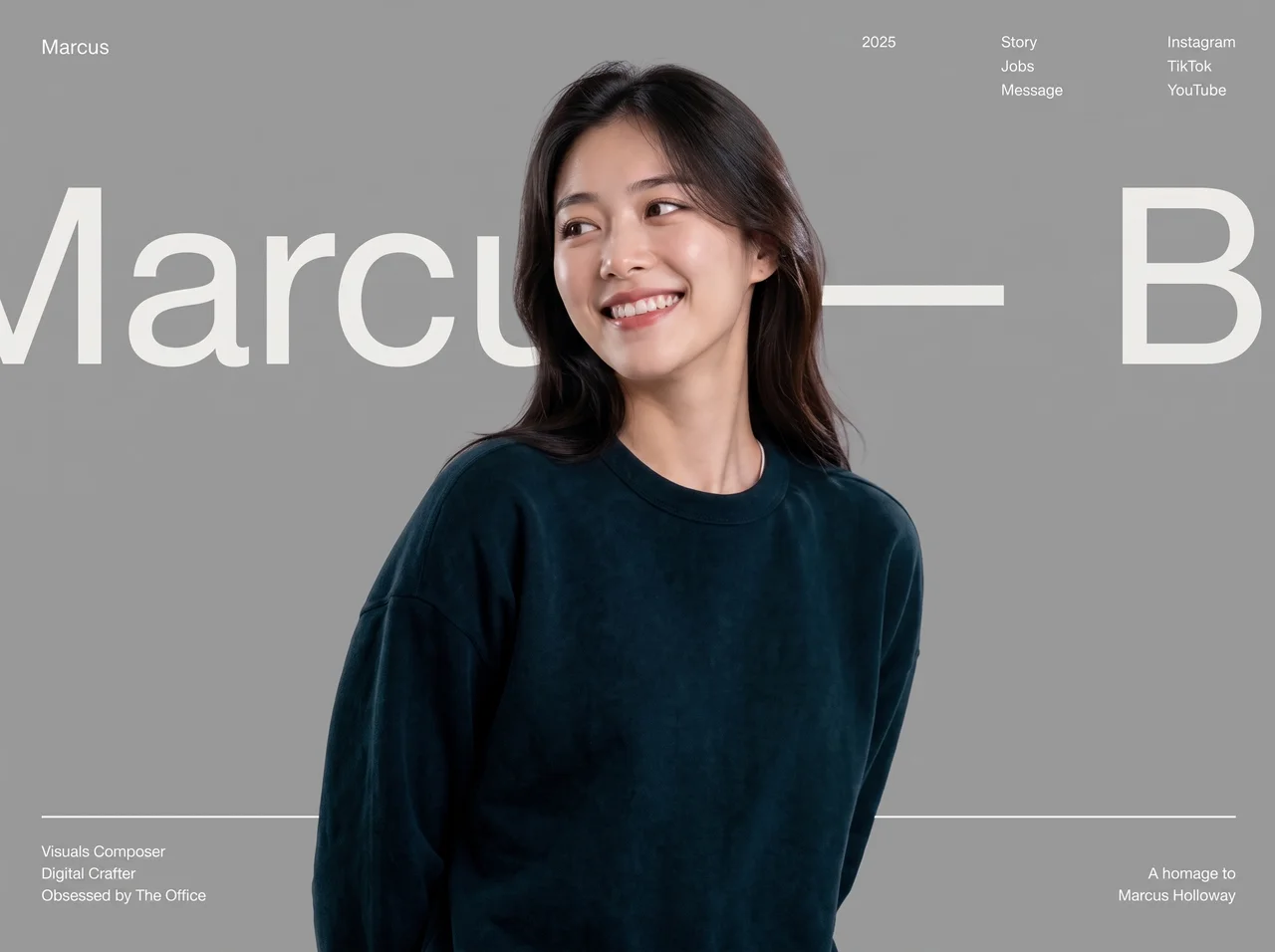 个人作品展示 效果预览